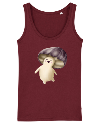 Purple Mushroom Burgundy