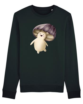 Purple Mushroom Black