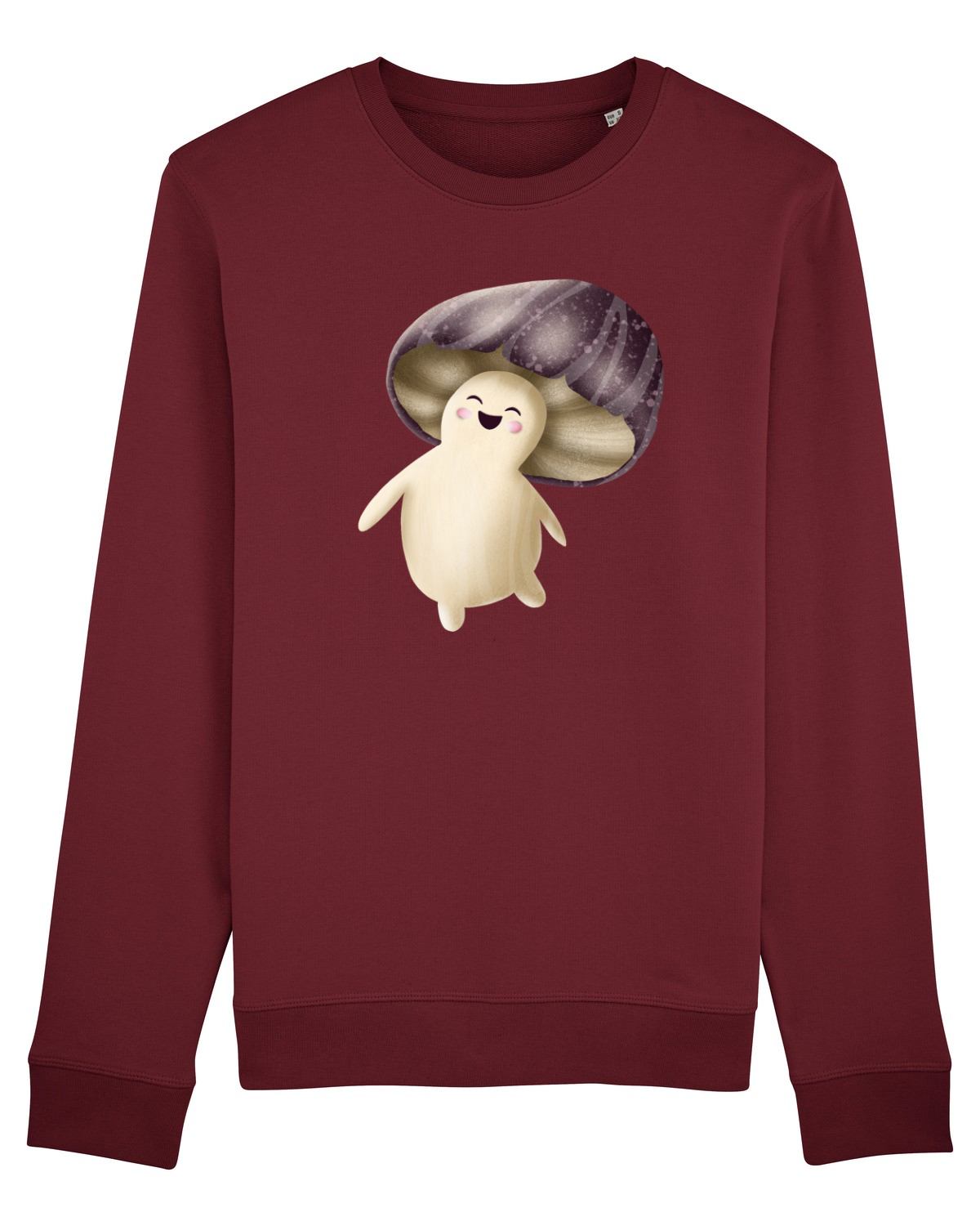 Bluză mânecă lungă Unisex Rise Burgundy