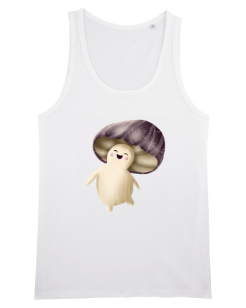 Purple Mushroom White