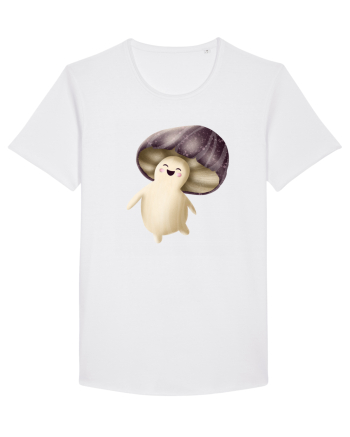 Purple Mushroom White
