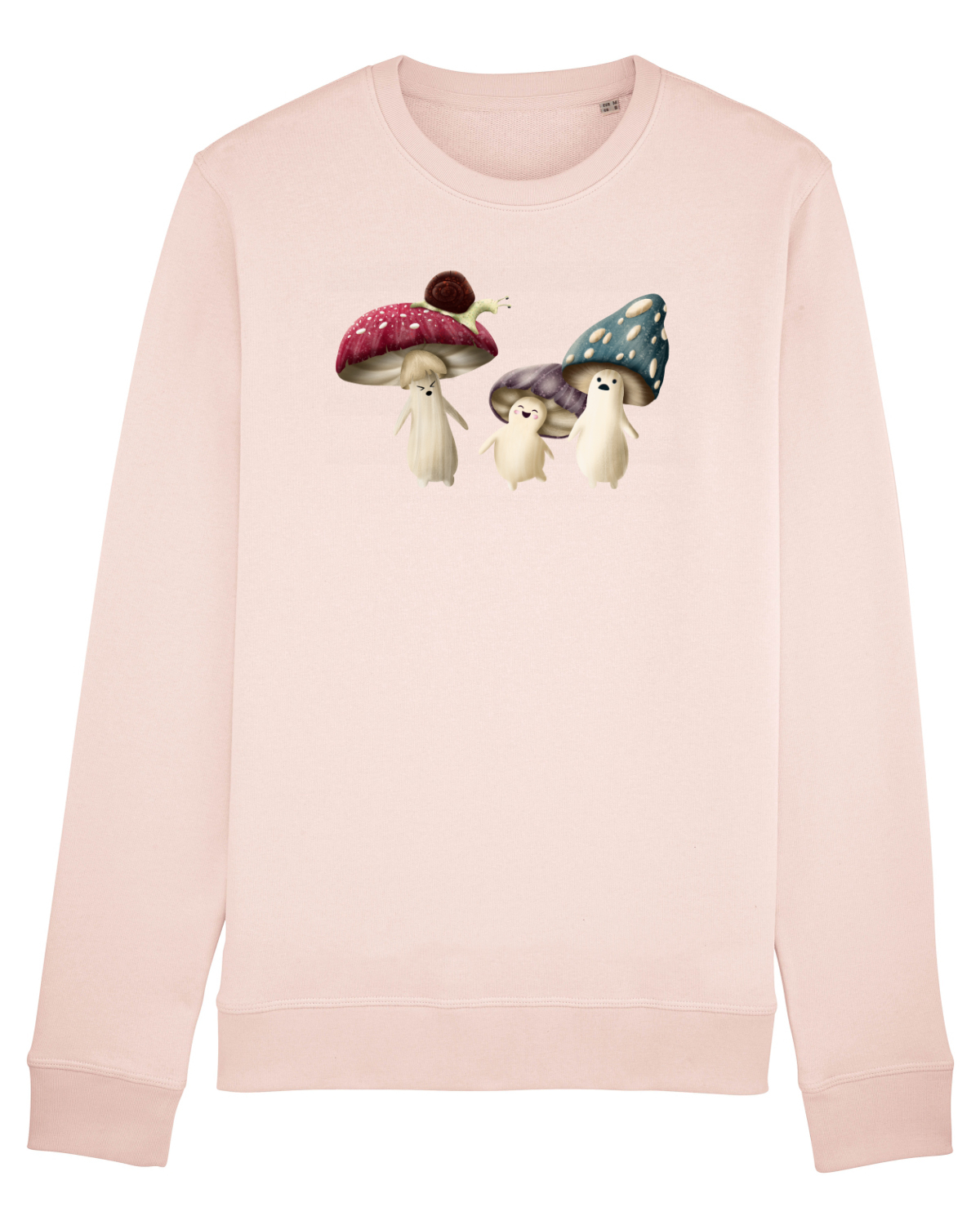 Bluză mânecă lungă Unisex Rise Candy Pink