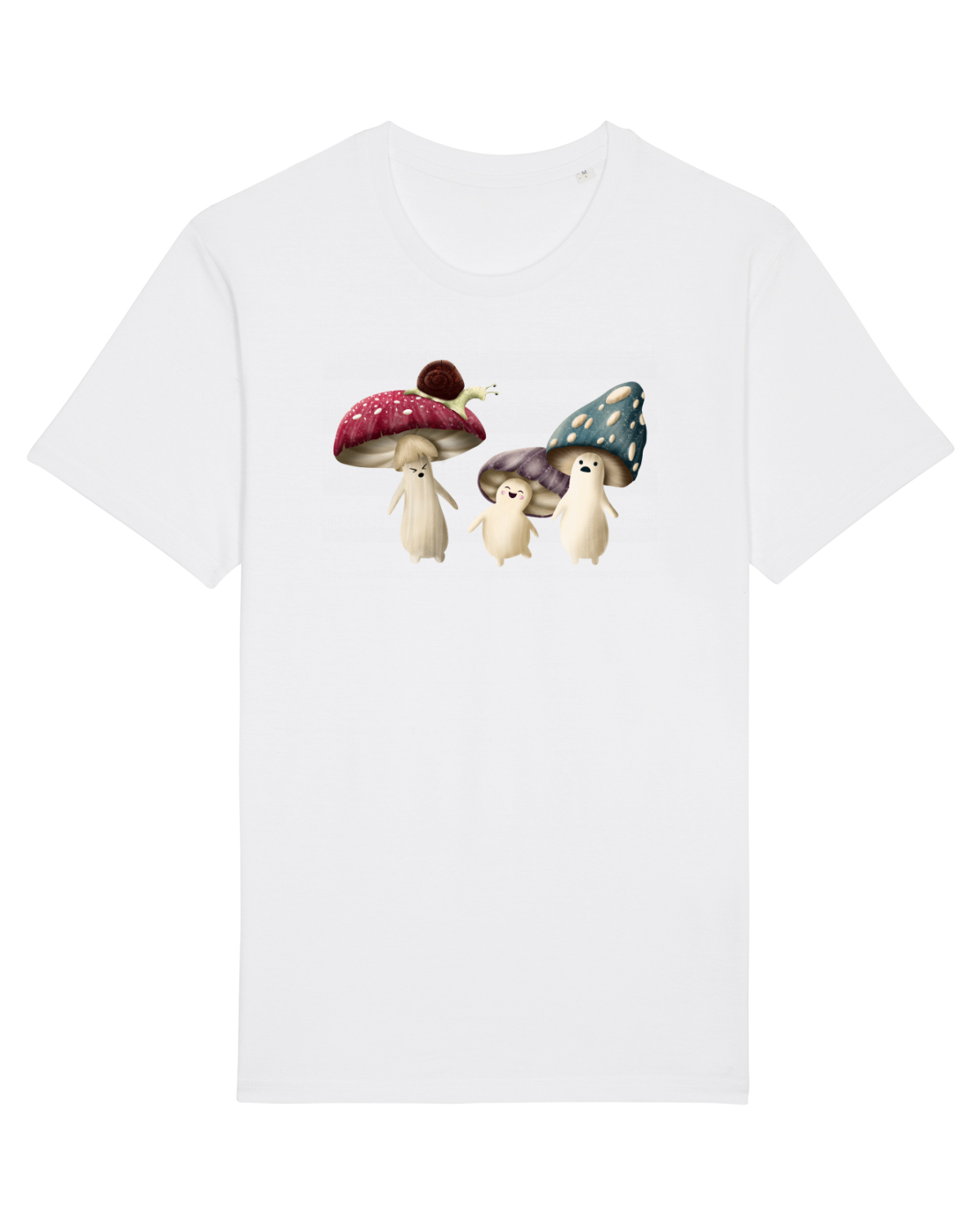 Tricou mânecă scurtă Unisex Rocker White