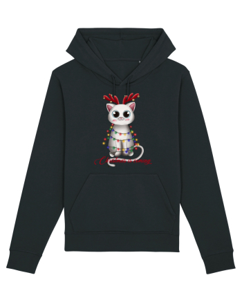 Christmas Kitty Black