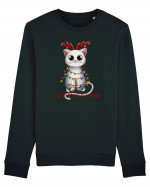 Christmas Kitty Bluză mânecă lungă Unisex Rise