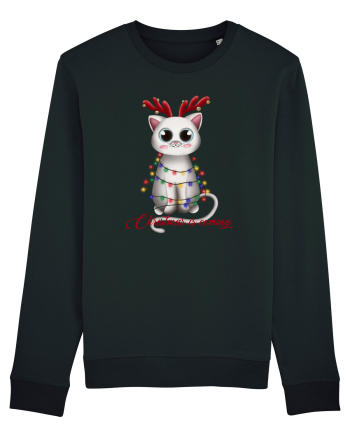 Christmas Kitty Black