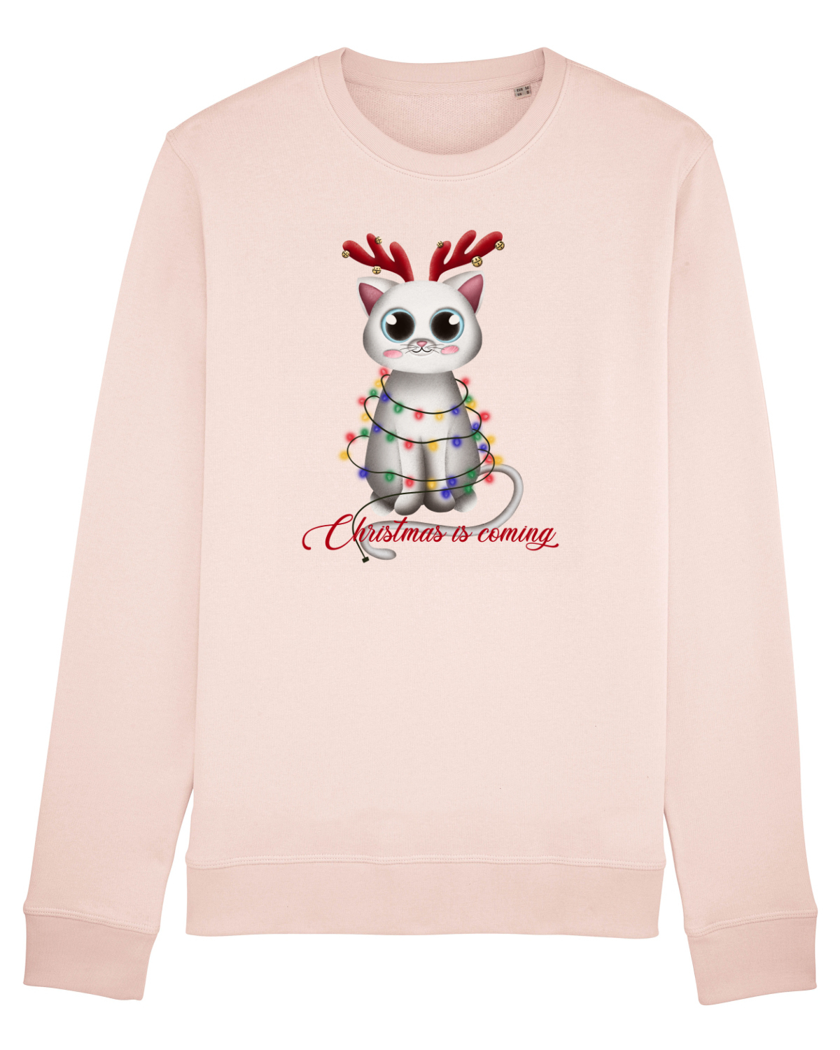 Bluză mânecă lungă Unisex Rise Candy Pink