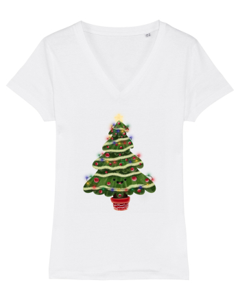Christmas Tree White