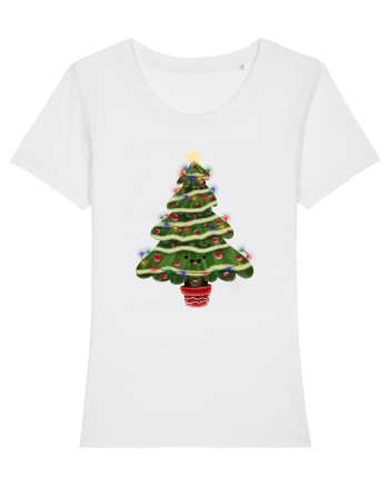 Christmas Tree White