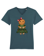 Ms. Cookie Tricou mânecă scurtă guler V Bărbat Presenter