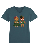 Mr. and Ms.  Cookie Tricou mânecă scurtă guler V Bărbat Presenter