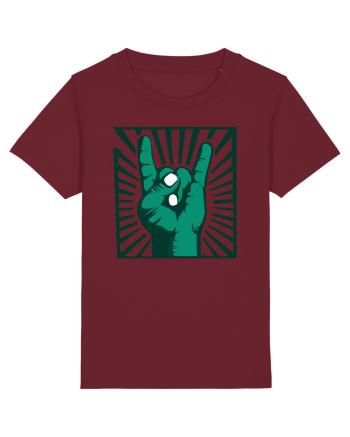 Hulk heavy metal-verde Burgundy