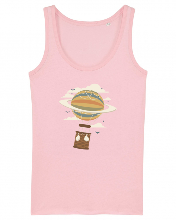 Air Balloon Saturn Cotton Pink