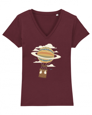 Air Balloon Saturn Burgundy