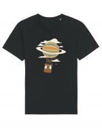 Air Balloon Saturn Tricou mânecă scurtă Unisex Rocker