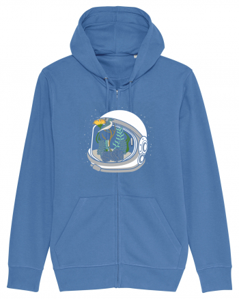 Astronaut Garden Bright Blue