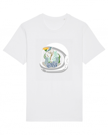 Astronaut Garden White