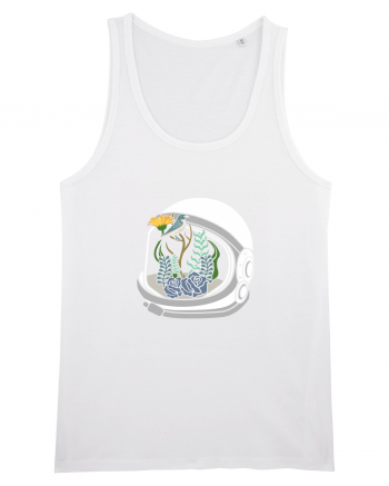 Astronaut Garden White