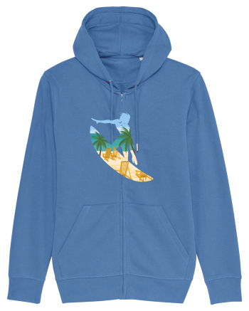 Beach Surfing Bright Blue