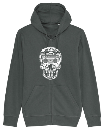 Retro Disco Skull Anthracite