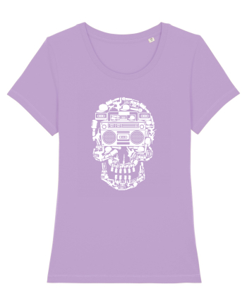 Retro Disco Skull Lavender Dawn