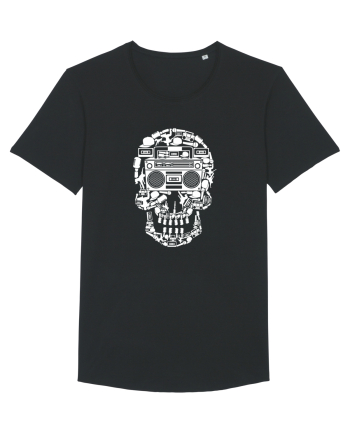 Retro Disco Skull Black