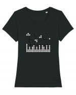 Remember Tetris Tricou mânecă scurtă guler larg fitted Damă Expresser