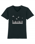 Remember Tetris Tricou mânecă scurtă guler V Bărbat Presenter