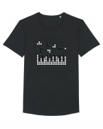 Remember Tetris Tricou mânecă scurtă guler larg Bărbat Skater