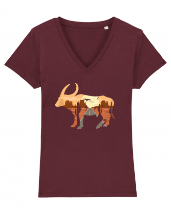 Desert Buffalo Burgundy