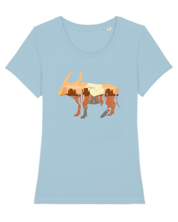 Desert Buffalo Sky Blue