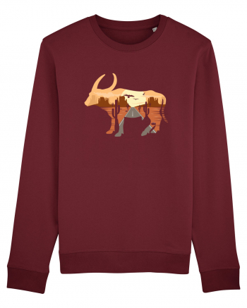 Desert Buffalo Burgundy