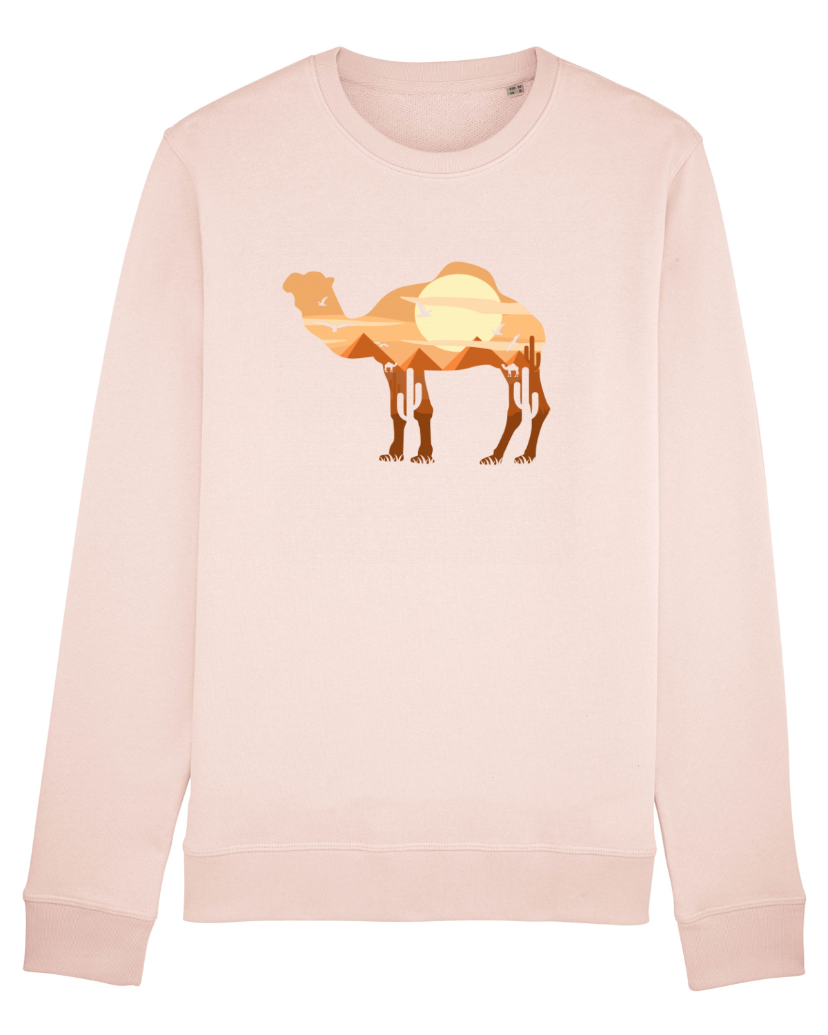 Bluză mânecă lungă Unisex Rise Candy Pink