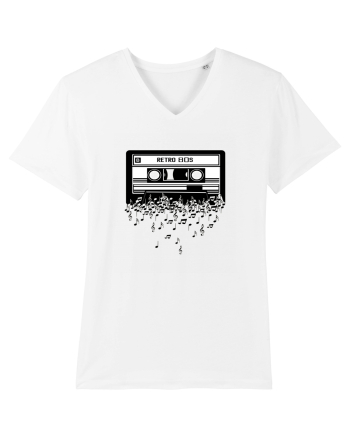 Cassette Retro 80s White