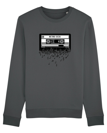 Cassette Retro 80s Anthracite