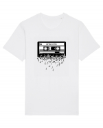 Cassette Retro 80s Tricou mânecă scurtă Unisex Rocker