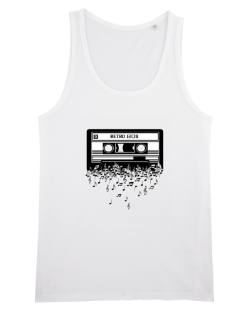 Cassette Retro 80s White