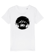 Cu Rulota - Aventura la Poalele Munților Tricou mânecă scurtă  Copii Mini Creator