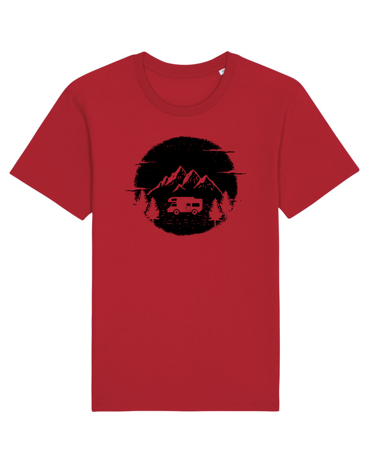 Tricou mânecă scurtă Unisex Rocker Red