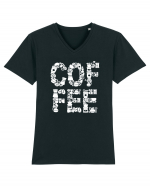 Coffee To Go Tricou mânecă scurtă guler V Bărbat Presenter