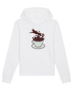 Coffee Cheetah Splash Hanorac Unisex Drummer