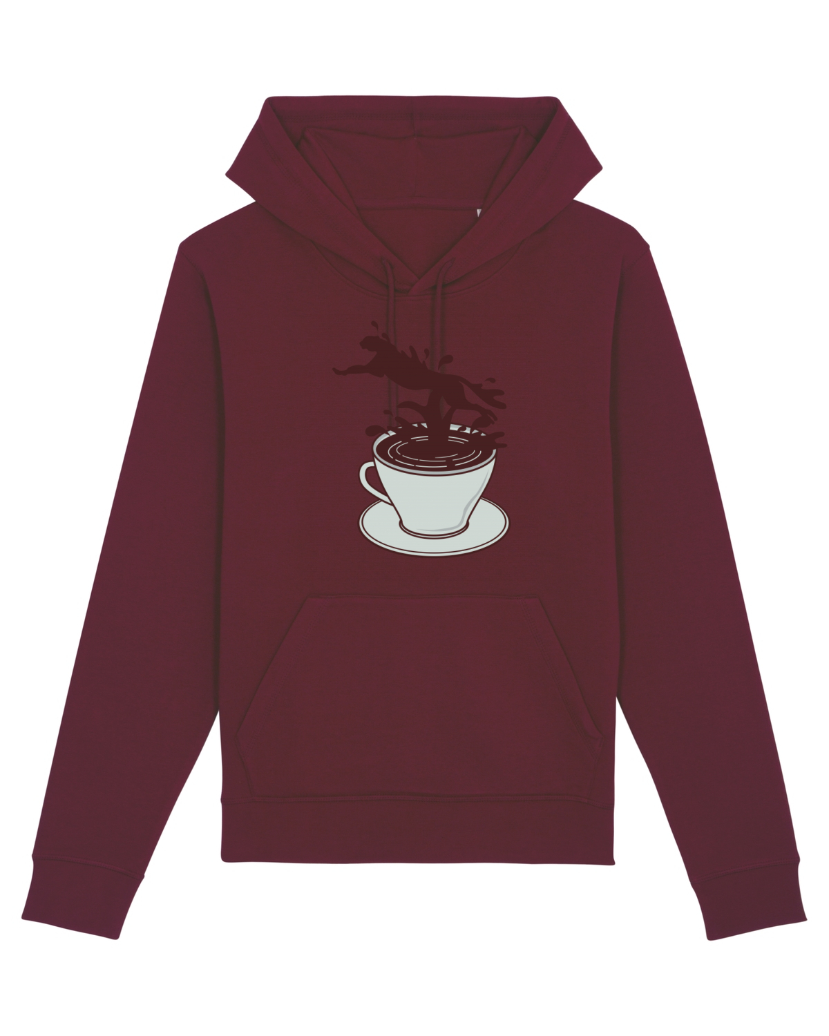 Hanorac Unisex Drummer Burgundy