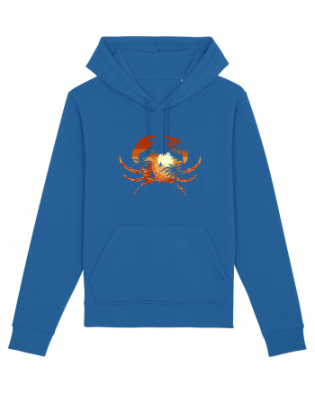 Summer Beach Crab Royal Blue