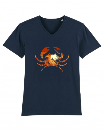 Summer Beach Crab French Navy