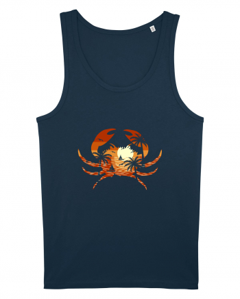 Summer Beach Crab Navy