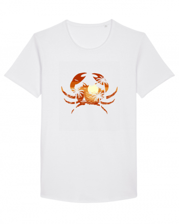 Summer Beach Crab White