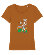 fotbal Tricou mânecă scurtă guler larg fitted Damă Expresser