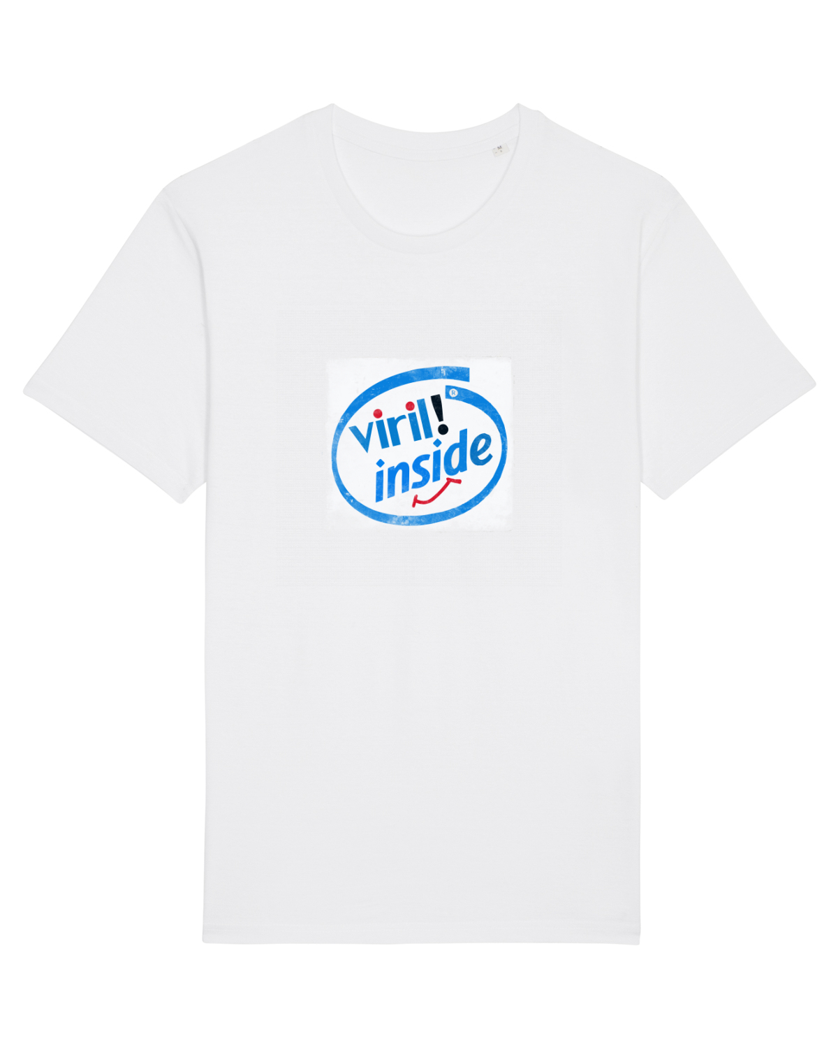 Tricou mânecă scurtă Unisex Rocker White