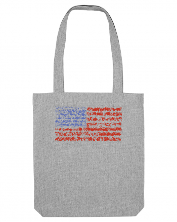 usa flag Heather Grey