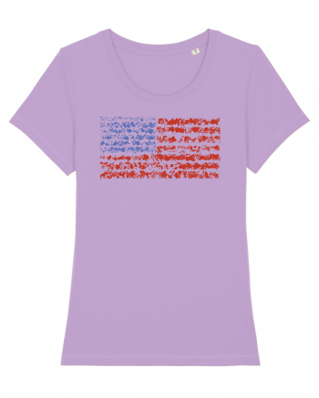 usa flag Lavender Dawn